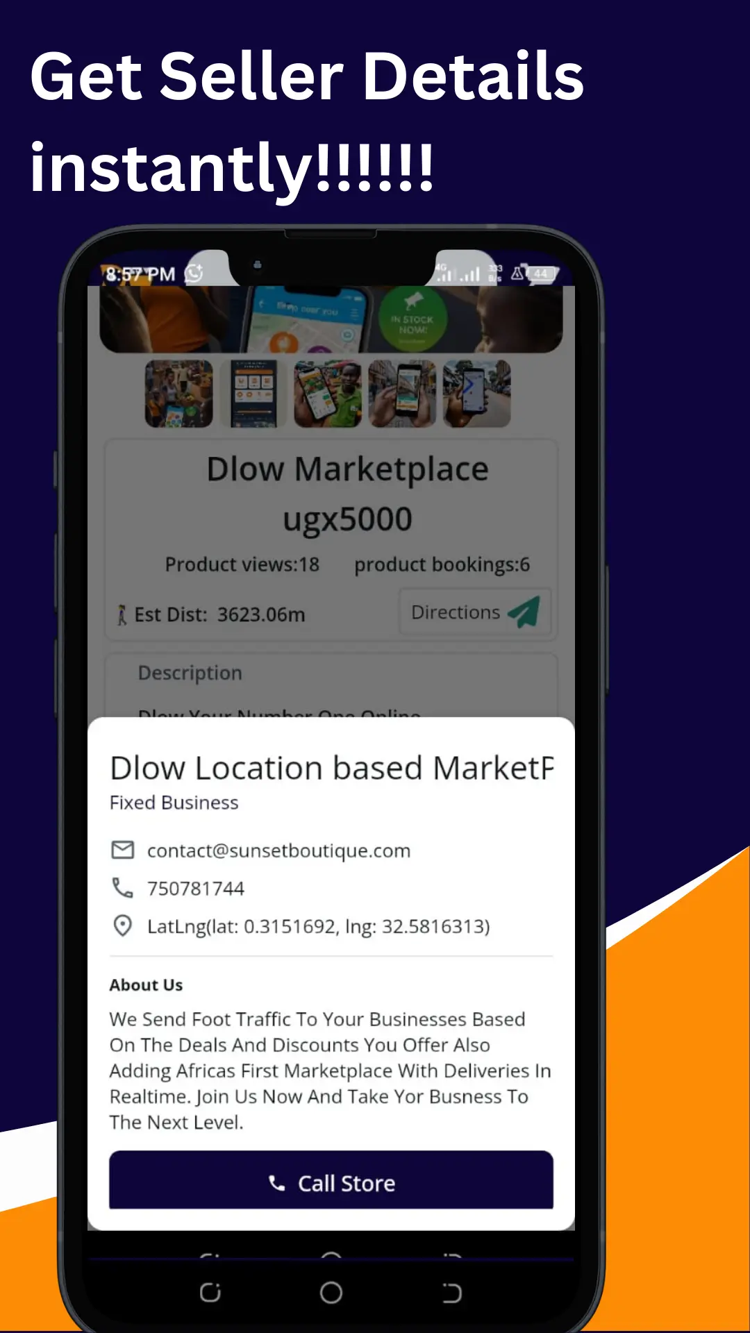 Get seller details instantly